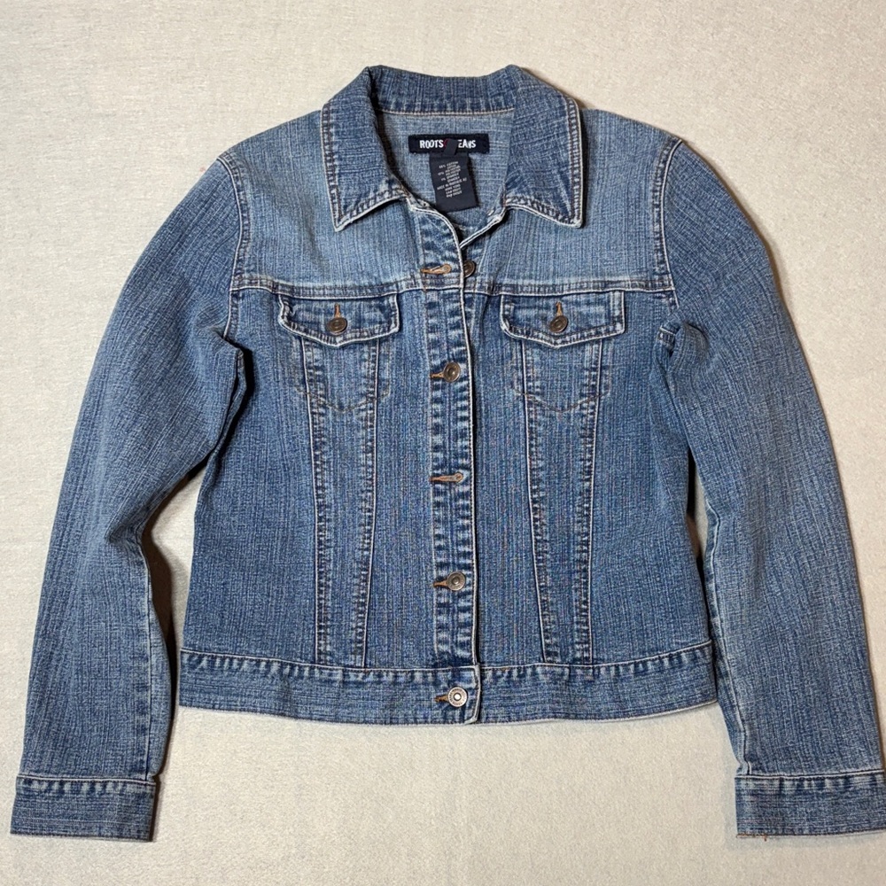 Roots Denim Blue Jean Jacket